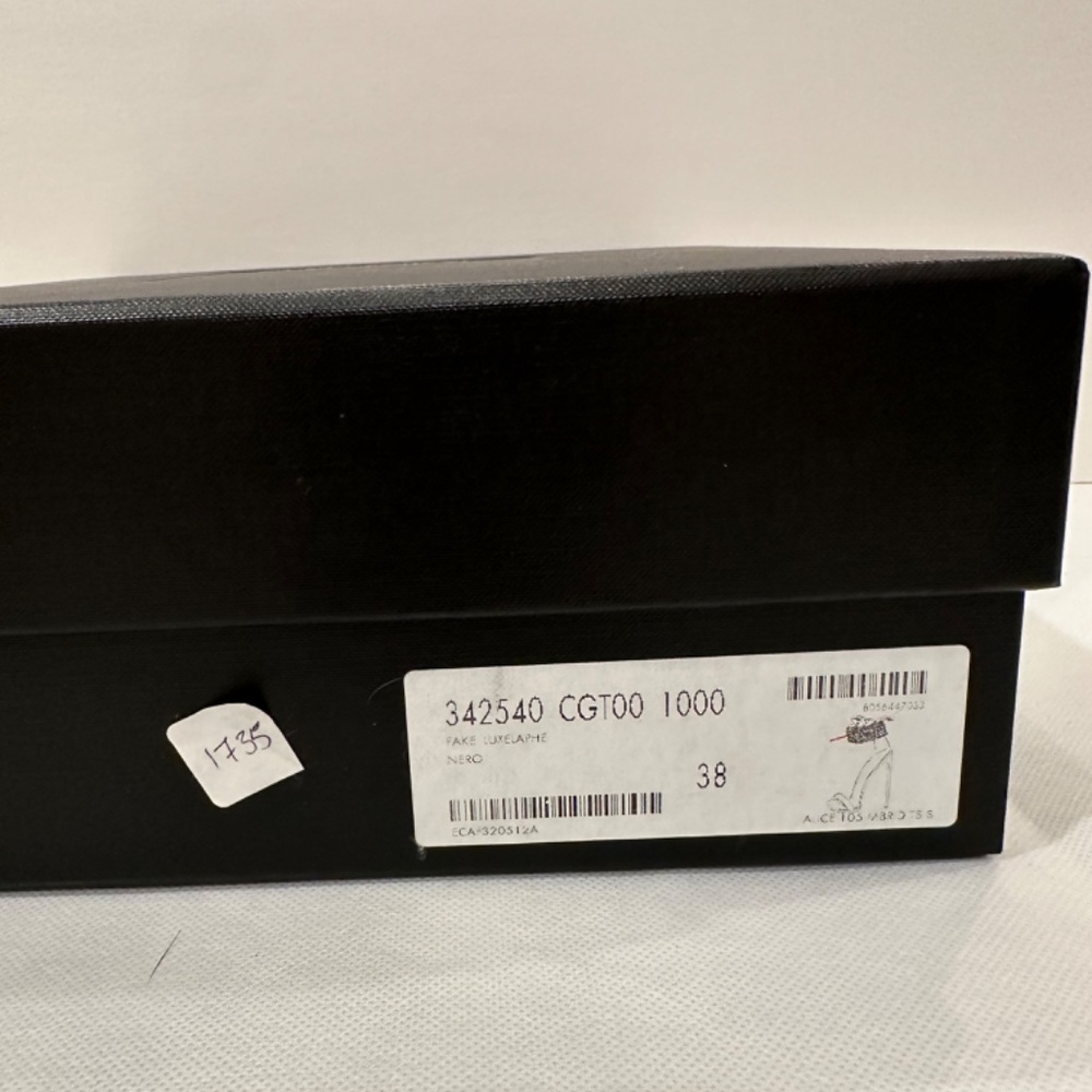 Saint Laurent Paris Exotic Python And Leather Bla… - image 7